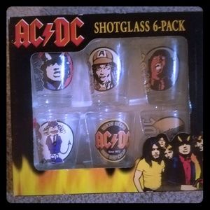 AC/DC SHOTGLASS 6-PACK